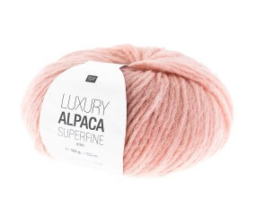 Fil de laine à tricoter LUXURY ALPACA Superfine Aran - Rico Design