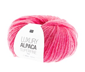 Fil de laine à tricoter LUXURY ALPACA Superfine Aran - Rico Design