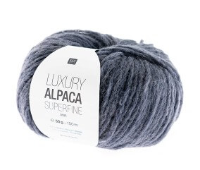 Fil de laine à tricoter LUXURY ALPACA Superfine Aran - Rico Design