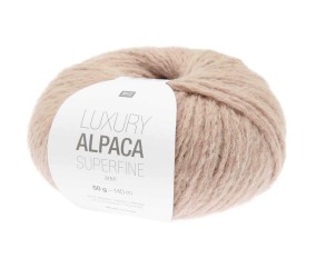 Fil de laine à tricoter LUXURY ALPACA Superfine Aran - Rico Design