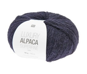 Fil de laine à tricoter LUXURY ALPACA Superfine Aran - Rico Design