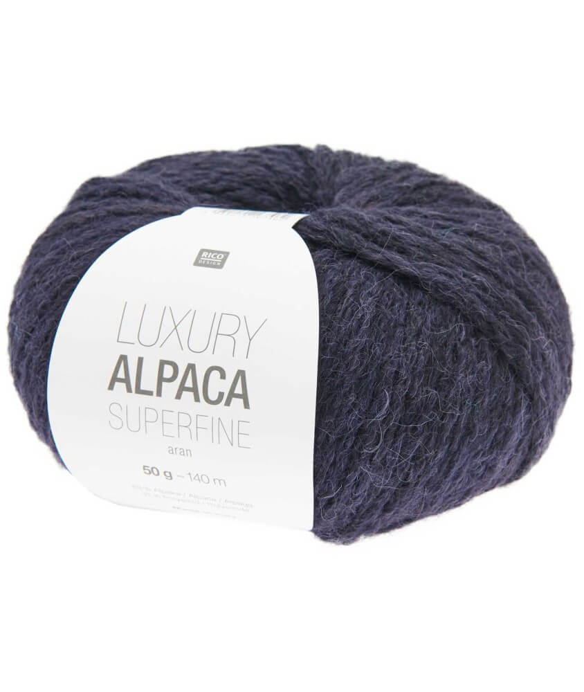 Fil de laine à tricoter LUXURY ALPACA Superfine Aran - Rico Design