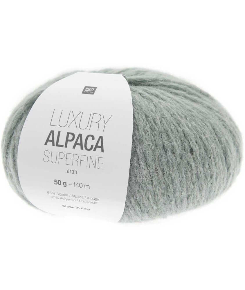 Fil de laine à tricoter LUXURY ALPACA Superfine Aran - Rico Design