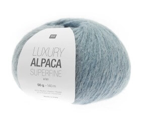 Fil de laine à tricoter LUXURY ALPACA Superfine Aran - Rico Design