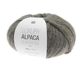 Fil de laine à tricoter LUXURY ALPACA Superfine Aran - Rico Design