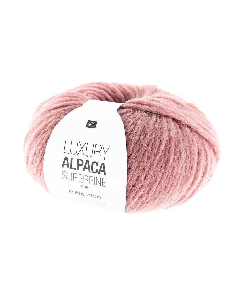 Fil de laine à tricoter LUXURY ALPACA Superfine Aran - Rico Design Fil de laine à tricoter LUXURY ALPACA Superfine Aran - Rico Design