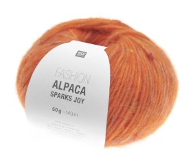 Pelote d'alpaga à tricoter Fashion Alpaca Sparks Joy - Rico Design