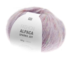 Pelote d'alpaga à tricoter Fashion Alpaca Sparks Joy - Rico Design