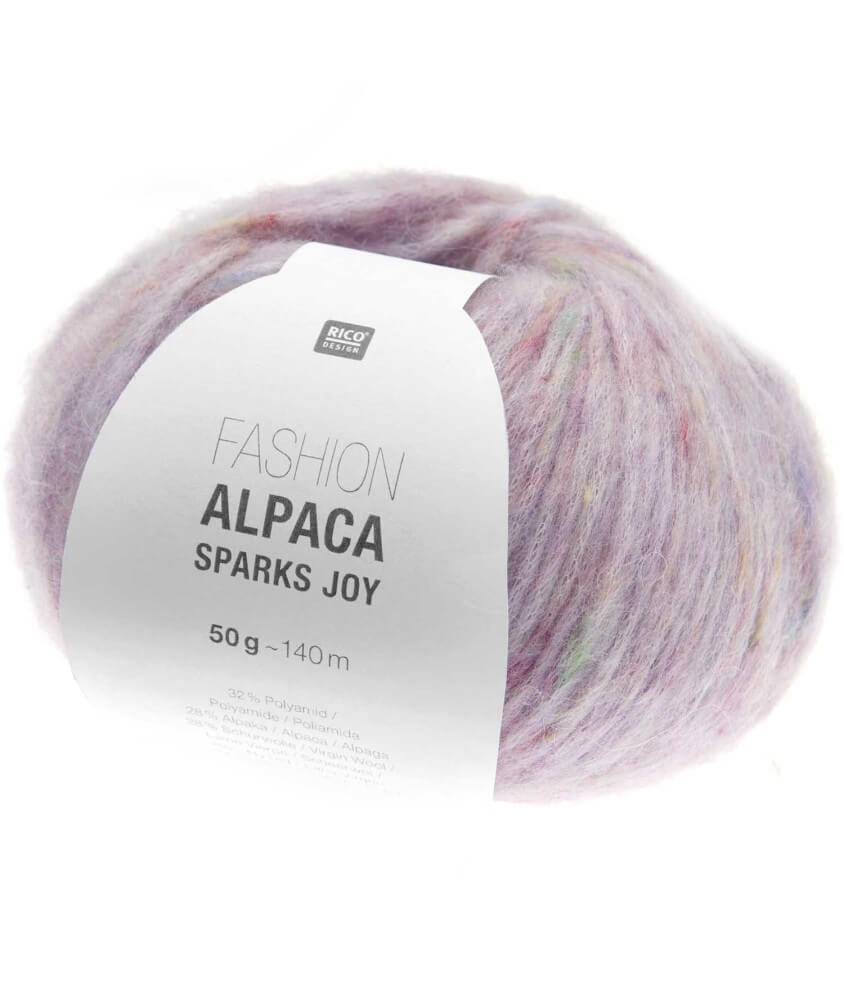 Pelote d'alpaga à tricoter Fashion Alpaca Sparks Joy - Rico Design