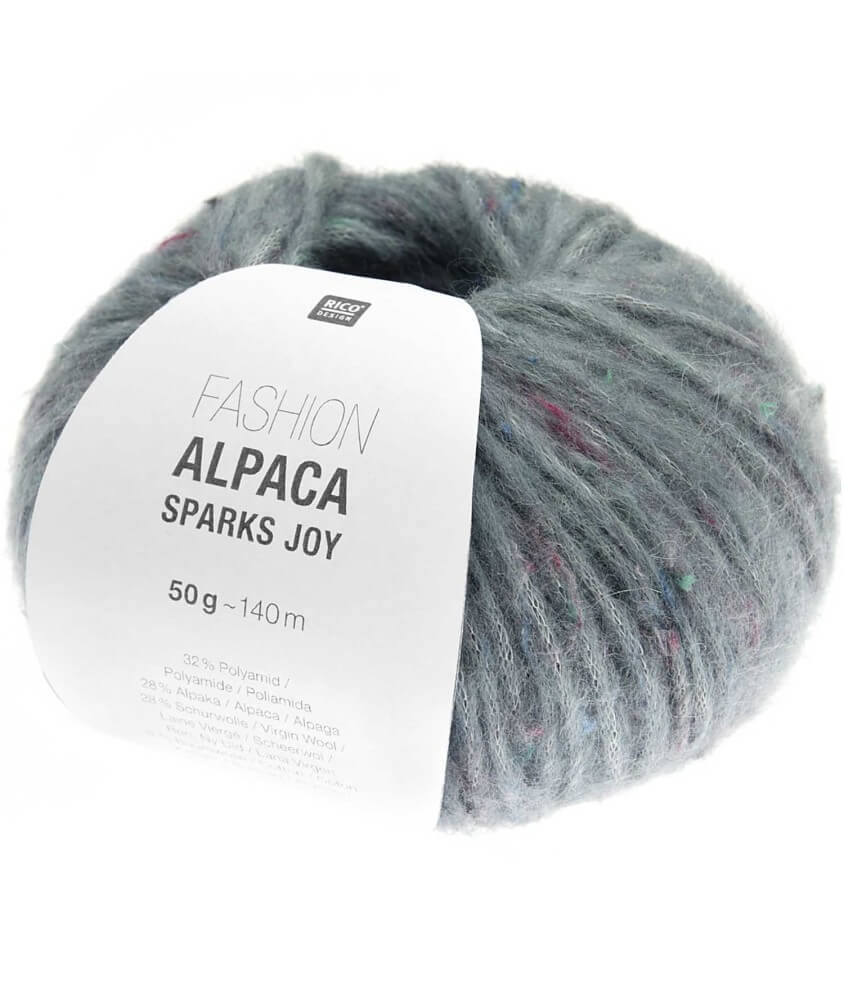 Pelote d'alpaga à tricoter Fashion Alpaca Sparks Joy - Rico Design