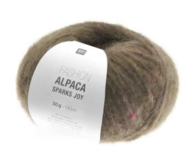 Pelote d'alpaga à tricoter Fashion Alpaca Sparks Joy - Rico Design