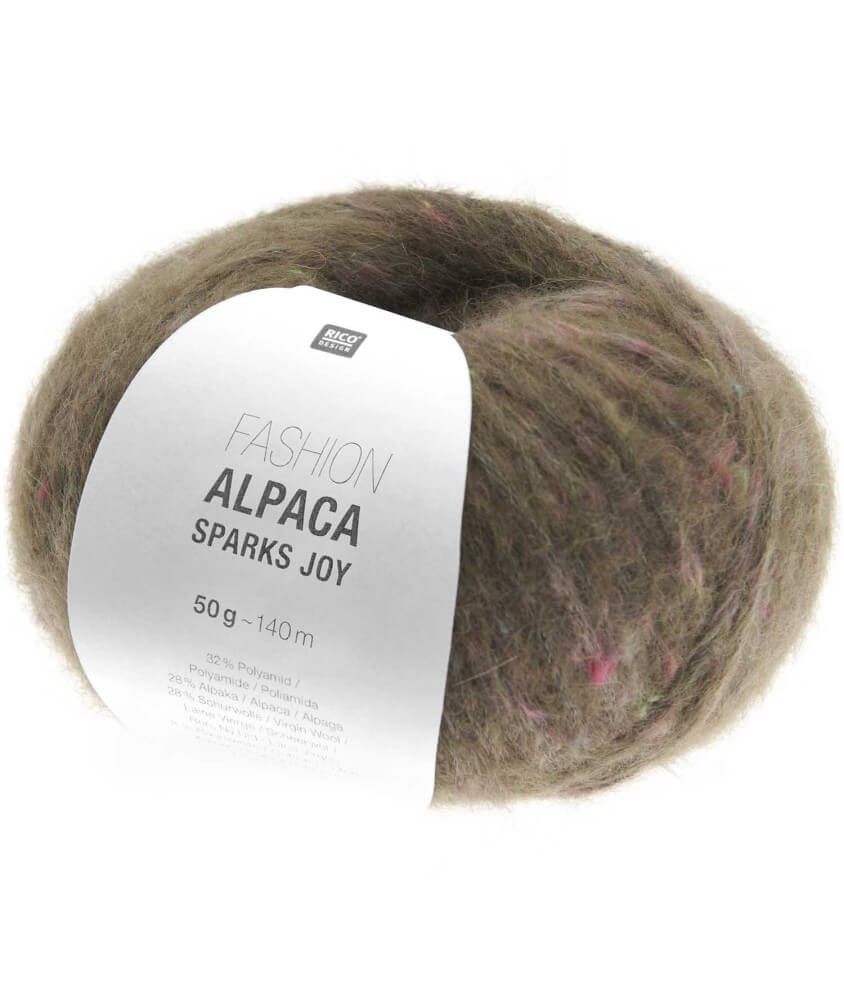 Pelote d'alpaga à tricoter Fashion Alpaca Sparks Joy - Rico Design