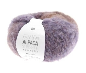 Fil de laine à tricoter Luxury Alpaca Superfine Heavens - Rico Design