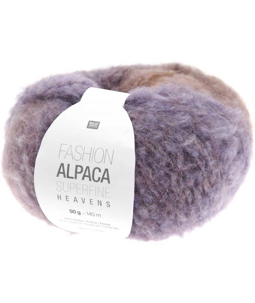 Fil de laine à tricoter Luxury Alpaca Superfine Heavens - Rico Design