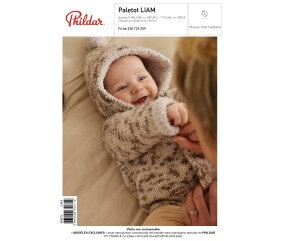 E-MODELE BEBE - PALETOT LIAM - PHILDAR