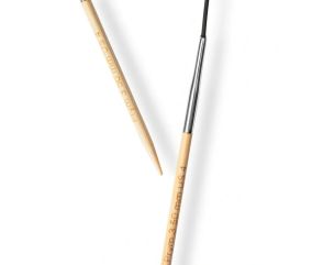 Aiguilles à tricoter circulaires fixe 40cm en bambou N°2,5 à 10 - Prym