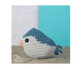 Kit Crochet Oiseau Bleu - Amigurumi Hardicraft