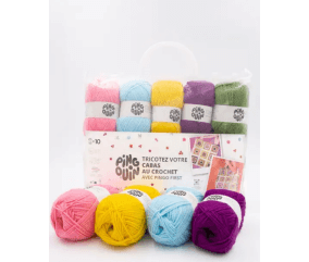 Tricotez votre cabas au crochet avec PINGO FIRST PRINTEMPS - Pingouin