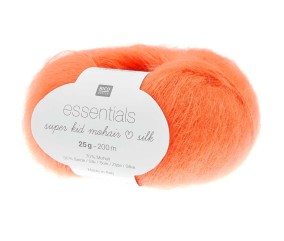 Fil à Tricoter ESSENTIALS SUPER KID MOHAIR LOVES SILK: Luxe, Douceur et Créativité - 25gr - Rico Design