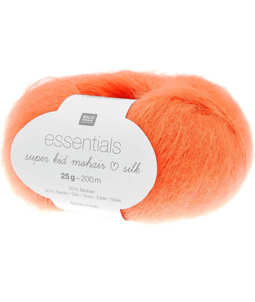 Fil à Tricoter ESSENTIALS SUPER KID MOHAIR LOVES SILK: Luxe, Douceur et Créativité - 25gr - Rico Design