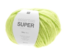 Découvrez la Chaleur et la Facilité avec la Pelote de Laine ESSENTIALS SUPER SUPER CHUNKY - 100 GR - Rico Design