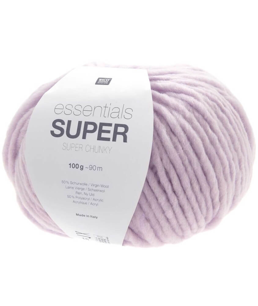 Découvrez la Chaleur et la Facilité avec la Pelote de Laine ESSENTIALS SUPER SUPER CHUNKY - 100 GR - Rico Design