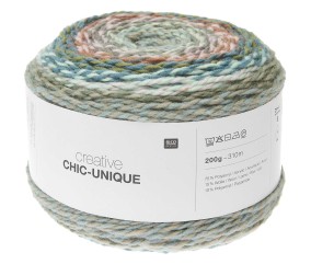 Pelote de laine à tricoter Creative Chic Unique - 200GR - Rico Design