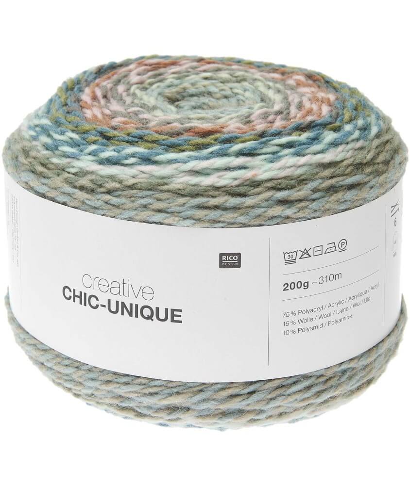 Pelote de laine à tricoter Creative Chic Unique - 200GR - Rico Design