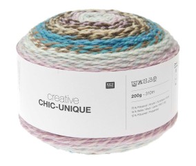 Pelote de laine à tricoter Creative Chic Unique - 200GR - Rico Design