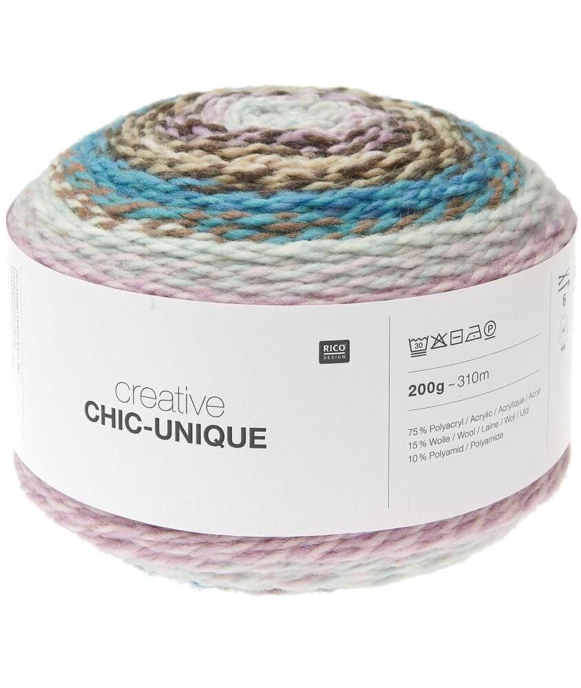 Pelote de laine à tricoter Creative Chic Unique - 200GR - Rico Design Pelote de laine à tricoter Creative Chic Unique - 200GR - Rico Design