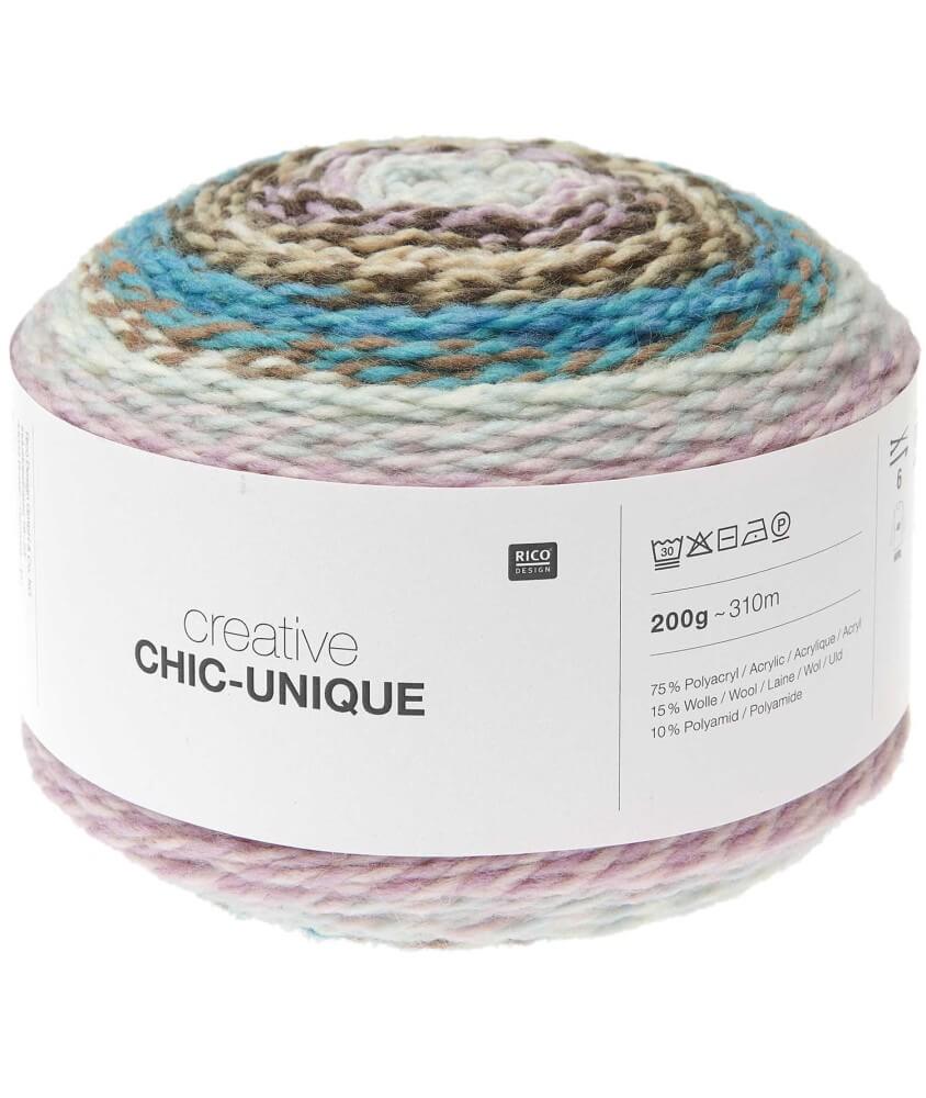 Pelote de laine à tricoter Creative Chic Unique - 200GR - Rico Design