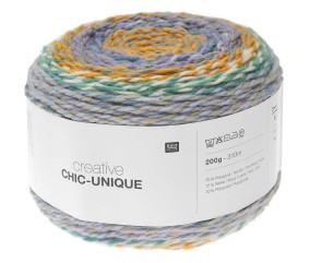 Pelote de laine à tricoter Creative Chic Unique - 200GR - Rico Design