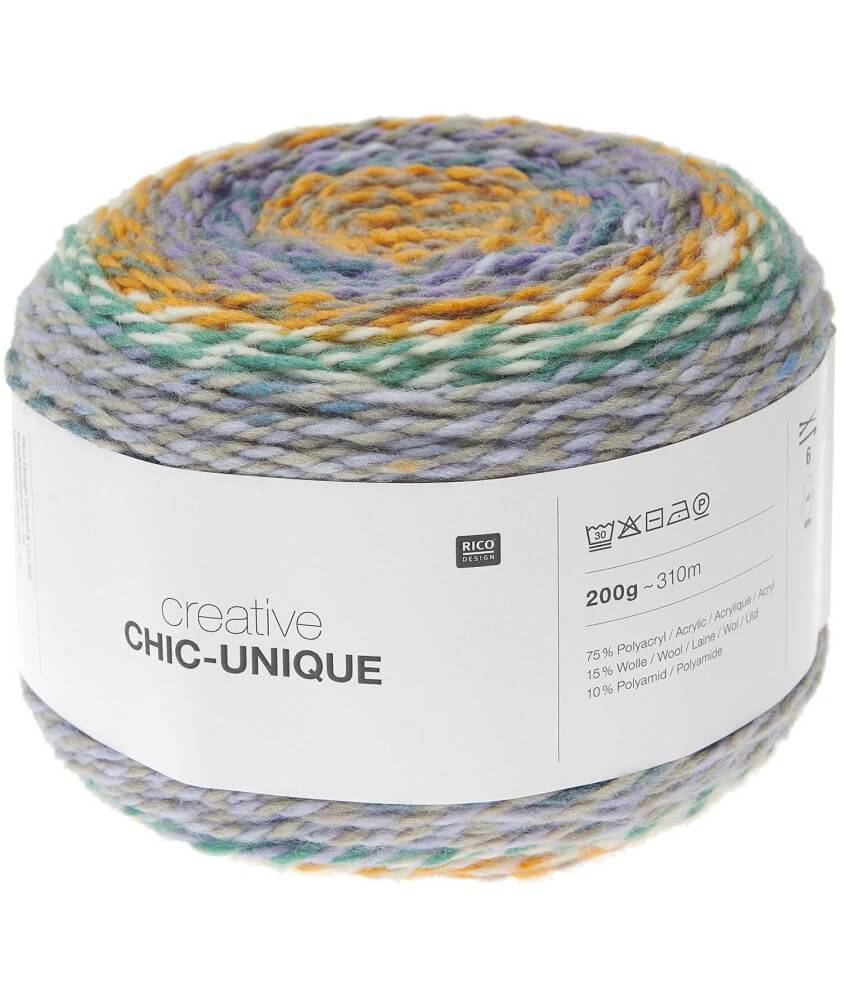 Pelote de laine à tricoter Creative Chic Unique - 200GR - Rico Design Pelote de laine à tricoter Creative Chic Unique - 200GR - Rico Design