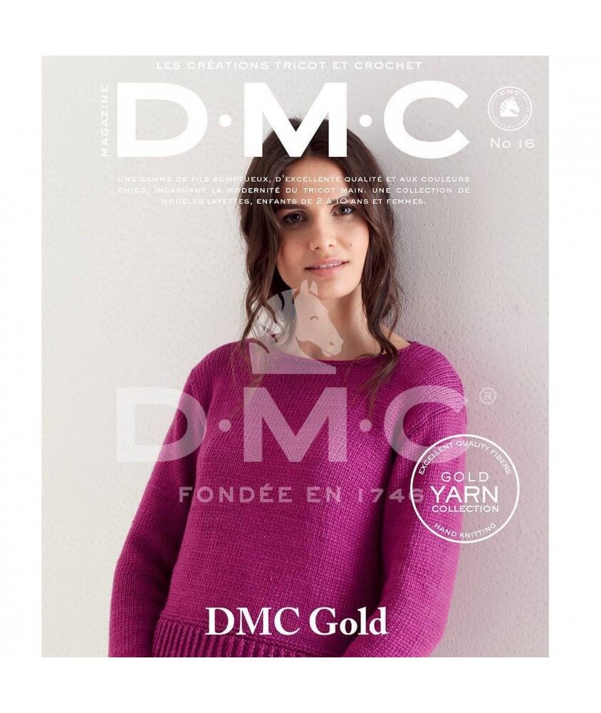 Magazine Dmc n°16 - Dmc Gold femme, enfant, bébé Automne/hiver 2018/19 - Dmc