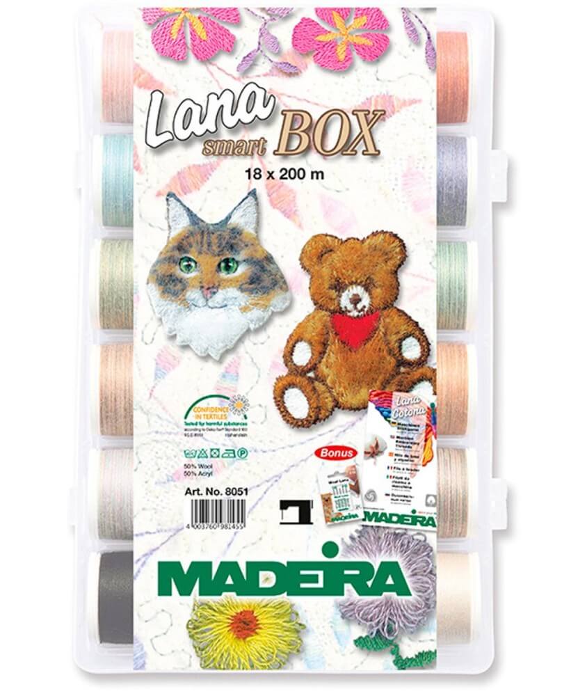 Coffret de fil à broder Madeira Lana SmartBox