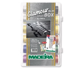 Coffret de fil à broder Madeira Glamour SmartBox