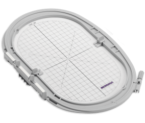 Réalisez des Œuvres Brodées Grandioses avec le Grand Cadre de Broderie Oval Bernina 145 x 255 mm