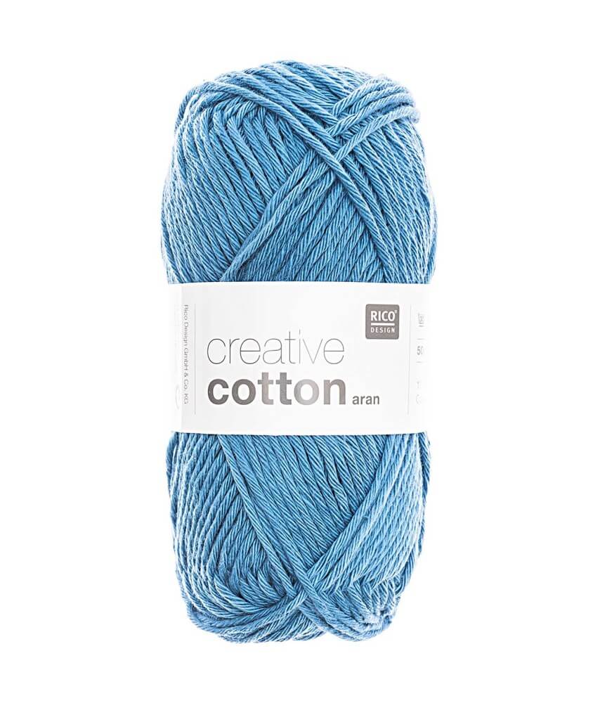 Pelotes de fil à tricoter CREATIVE COTTON ARAN de Rico Design - Laissez libre cours à votre créativité avec douceur et style ! Pelotes de fil à tricoter CREATIVE COTTON ARAN de Rico Design - Laissez libre cours à votre créativité avec douceur et style !