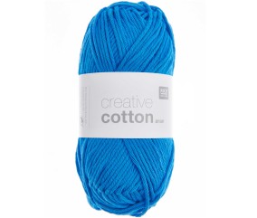 Pelotes de fil à tricoter CREATIVE COTTON ARAN de Rico Design - Laissez libre cours à votre créativité avec douceur et style !