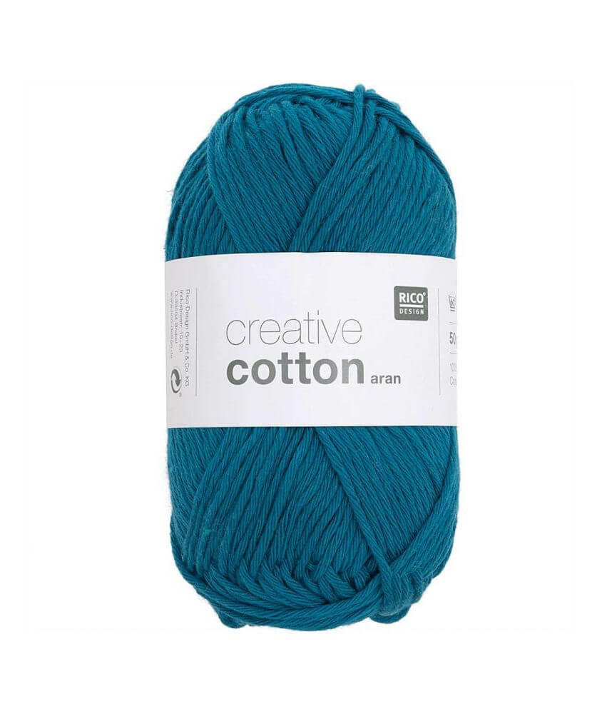 Pelotes de fil à tricoter CREATIVE COTTON ARAN de Rico Design - Laissez libre cours à votre créativité avec douceur et style ! Pelotes de fil à tricoter CREATIVE COTTON ARAN de Rico Design - Laissez libre cours à votre créativité avec douceur et style !