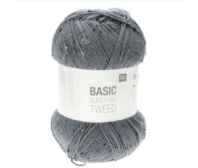 Laine à tricoter BASIC SUPER BIG TWEED ARAN - 400GR ! - RICO