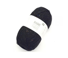 Laine à tricoter BASIC SUPER BIG TWEED ARAN - 400GR ! - RICO