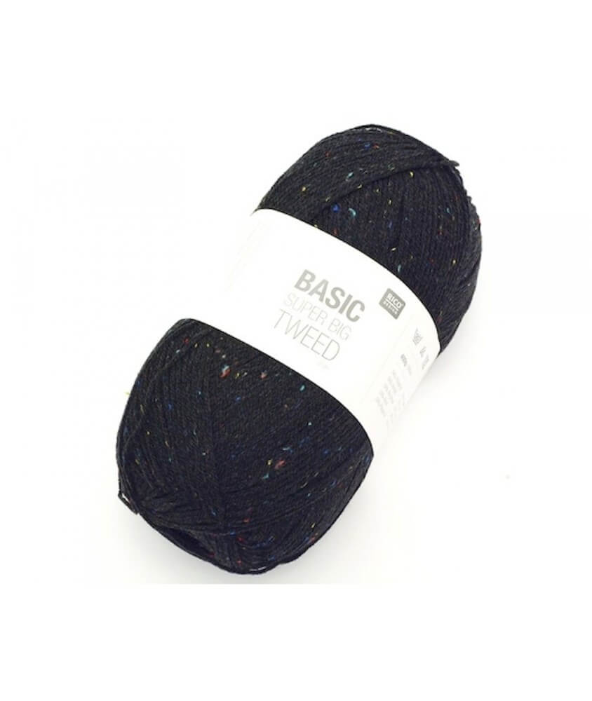 Laine à tricoter BASIC SUPER BIG TWEED ARAN - 400GR ! - RICO