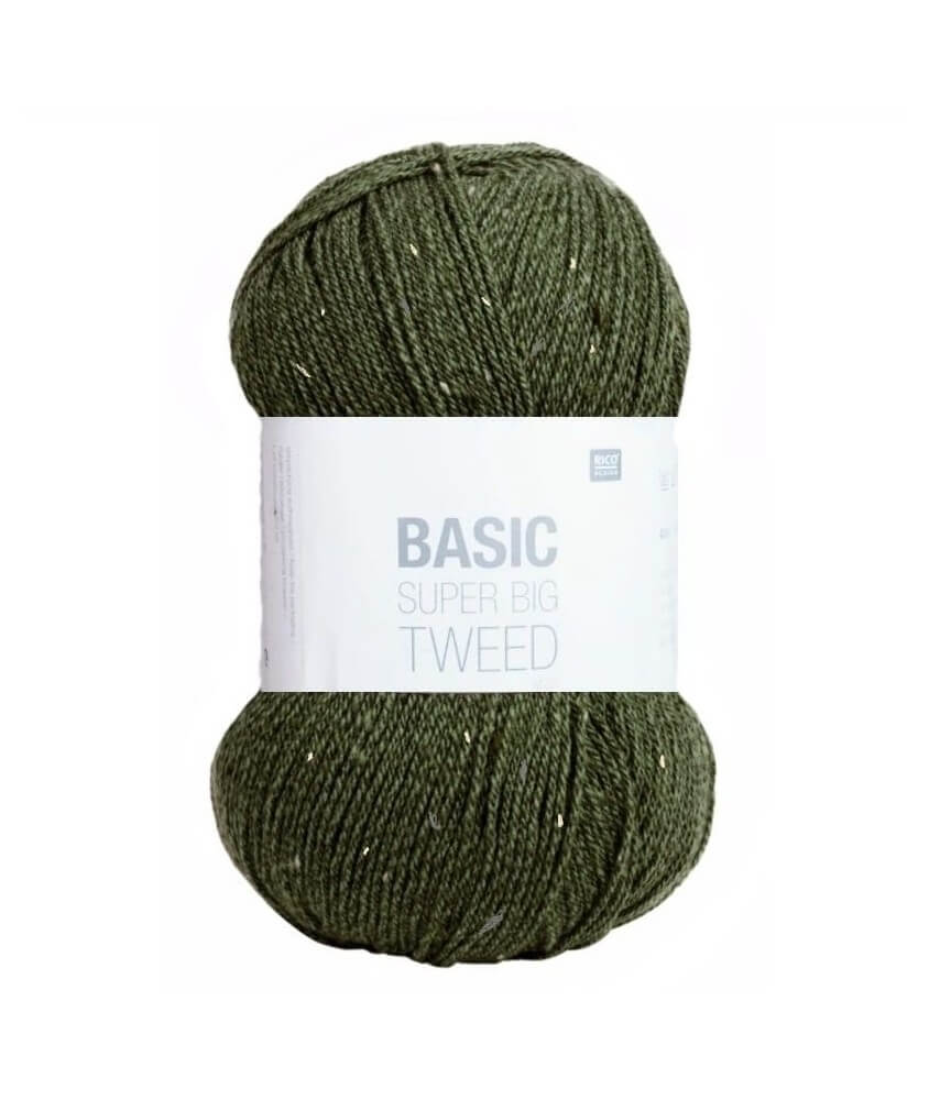 Laine à tricoter BASIC SUPER BIG TWEED ARAN - 400GR ! - RICO