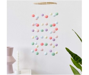Kit de Bricolage Pompon Mobile Rico Design : Créez Votre Œuvre d'Art Personnalisée