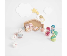 Kit Ricorumi Spécial Crèche de Noël Rico Design : Créez une Scène Magique