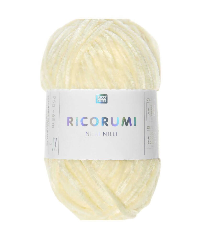 Pelote Ricorumi Nilli Nilli : La Chenille Polyester pour des Amigurumis Élégants - 25 GR - Rico Design