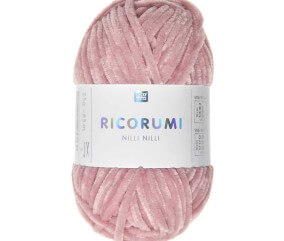 Pelote Ricorumi Nilli Nilli : La Chenille Polyester pour des Amigurumis Élégants - 25 GR - Rico Design