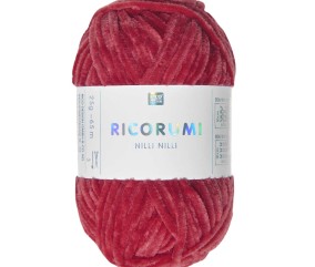Pelote Ricorumi Nilli Nilli : La Chenille Polyester pour des Amigurumis Élégants - 25 GR - Rico Design