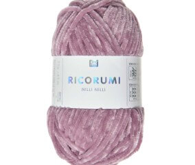 Pelote Ricorumi Nilli Nilli : La Chenille Polyester pour des Amigurumis Élégants - 25 GR - Rico Design